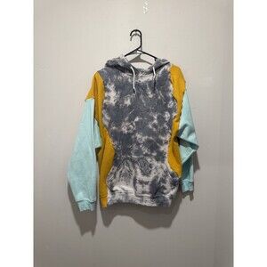 Reworked Upcycle Grunge Oversize Patchwork Sweatshirt M/L